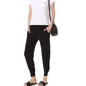 MONROW Easy Woven Joggers Black Sz. M